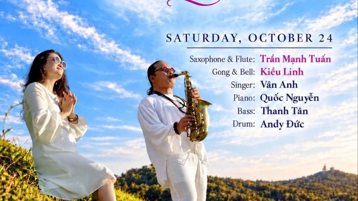 🎷 SONG FOR LOVER | GIAI ĐIỆU DÀNH CHO NGƯỜI THƯƠNG Thứ Bảy, 24.10.2026, Saxn'art club