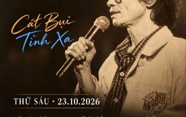 🎷 CÁT BỤI TÌNH XA | ĐÊM NHẠC TRỊNH Tối thứ Sáu, 23.10.2026, Saxn'art club