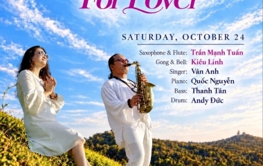 🎷 SONG FOR LOVER | GIAI ĐIỆU DÀNH CHO NGƯỜI THƯƠNG Thứ Bảy, 24.10.2026, Saxn'art club