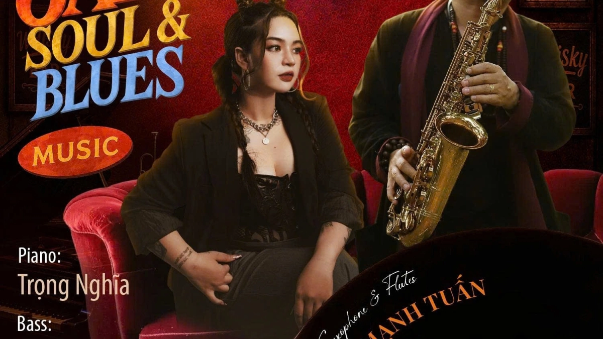 🎼 𝐉𝐀𝐙𝐙 – 𝐒𝐎𝐔𝐋 & 𝐁𝐋𝐔𝐄𝐒 𝐌𝐔𝐒𝐈𝐂 | 𝐒𝐀𝐗𝐍’𝐀𝐑𝐓 𝐂𝐋𝐔𝐁 📅 𝐂𝐡𝐮̉ 𝐍𝐡𝐚̣̂𝐭 𝟐𝟔.𝟎𝟕 | 𝐒𝐡𝐨𝐰𝐭𝐢𝐦𝐞: 𝟗:𝟎𝟎 𝐏𝐌 – 𝟏𝟏:𝟎𝟎 𝐏𝐌