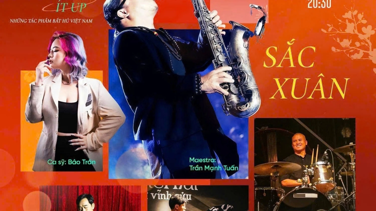 🎶 𝐃𝐈̣𝐔 𝐃𝐀̀𝐍𝐆 𝐒𝐀̆́𝐂 𝐗𝐔𝐀̂𝐍 | 𝐒𝐚𝐱𝐍’𝐀𝐫𝐭 𝐂𝐥𝐮𝐛  📅 𝐂𝐡𝐮̉ 𝐧𝐡𝐚̣̂𝐭 𝟏𝟓/𝟎𝟐 | 𝐒𝐡𝐨𝐰𝐭𝐢𝐦𝐞: 𝟗:𝟎𝟎 𝐏𝐌 – 𝟏𝟏:𝟎𝟎 𝐏𝐌