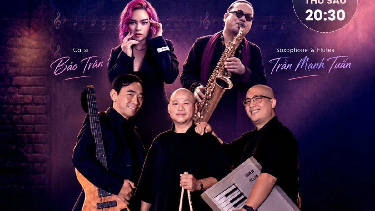 🌙 JAZZ - SOUL - BLUES AND FUSION MUSIC | SAXN’ART CLUB  📅 Thứ Sáu, 11.09 | Showtime: 9:00 PM – 11:00 PM
