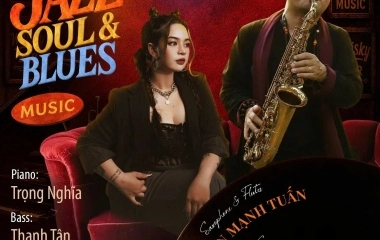 🎼 𝐉𝐀𝐙𝐙 – 𝐒𝐎𝐔𝐋 & 𝐁𝐋𝐔𝐄𝐒 𝐌𝐔𝐒𝐈𝐂 | 𝐒𝐀𝐗𝐍’𝐀𝐑𝐓 𝐂𝐋𝐔𝐁 📅 𝐂𝐡𝐮̉ 𝐍𝐡𝐚̣̂𝐭 𝟐𝟔.𝟎𝟕 | 𝐒𝐡𝐨𝐰𝐭𝐢𝐦𝐞: 𝟗:𝟎𝟎 𝐏𝐌 – 𝟏𝟏:𝟎𝟎 𝐏𝐌