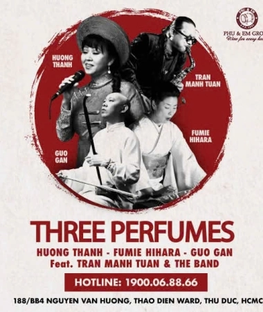 ⚜️TRỌN BỘ BA HƯƠNG THƠM - BA CÂU CHUYỆN ĐẶC SẮC CỦA VĂN HÓA VÀ NHẠC JAZZ TẠI SAXN'ART NGÀY 19 - 20/04⚜️